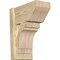 Ekena Millwork Merced Slat Rough Sawn Outlooker, Douglas Fir, 8"W x 14"D x 18"H OUT08X14X18MRC06RDF - alternate 1